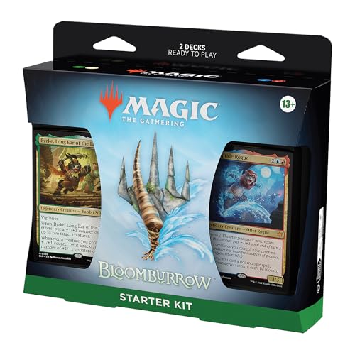 Kit de démarrage Magic: The Gathering Bloomburrow | 2 Decks prêts-à-Jouer (Version Anglaise)