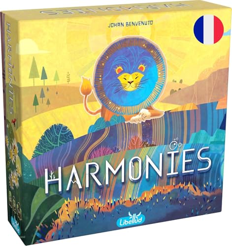 Asmodee - Harmonies - Nommé AS d'or 2025 - Jeu de Société Enfants dès 10 Ans - Création de Paysages et Habitats pour Animaux - Jeux Famille et Amis - Stratégie - Version Française - Libellud