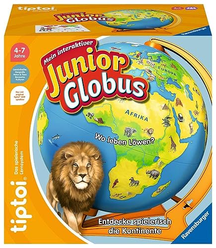 Ravensburger - tiptoi Mein interaktiver Junior Globus