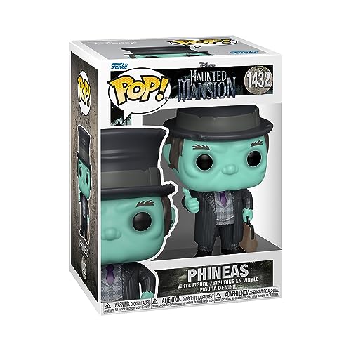 Funko POP! Disney: The Haunted Mansion - Phineas - Figuras Miniaturas Coleccionables Para Exhibición - Idea De Regalo - Mercancía Oficial - Juguetes Para Niños Y Adultos - Fans De Movies